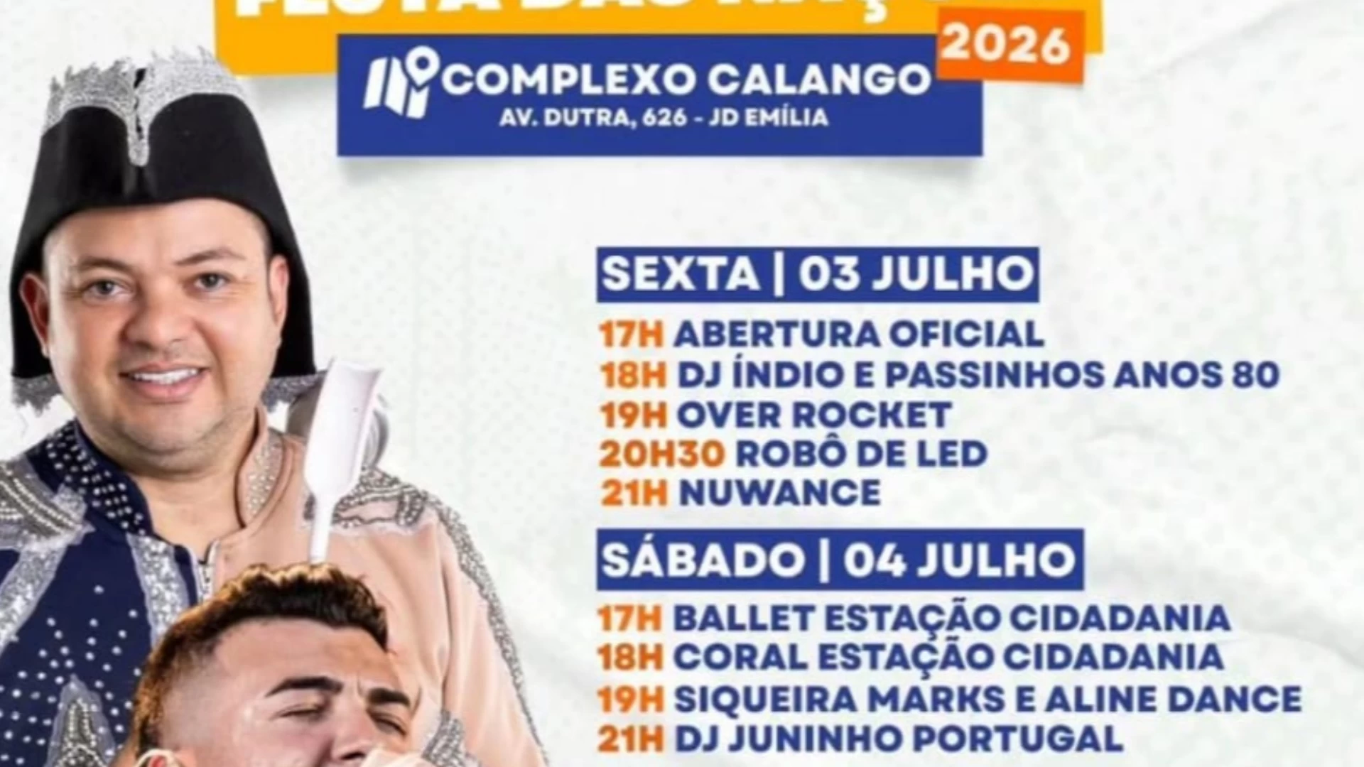 Festa das Nações no Complexo Calango