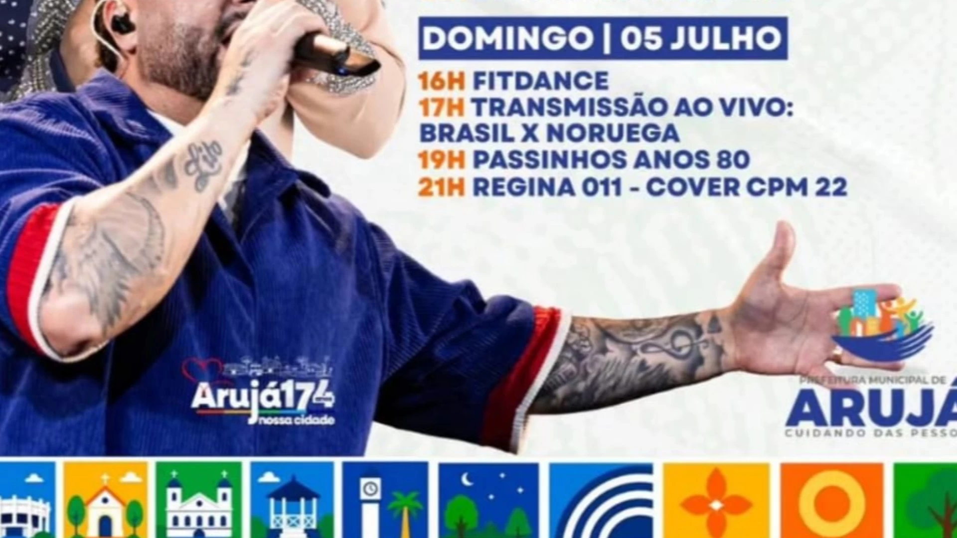 Festa das Nações no Complexo Calango