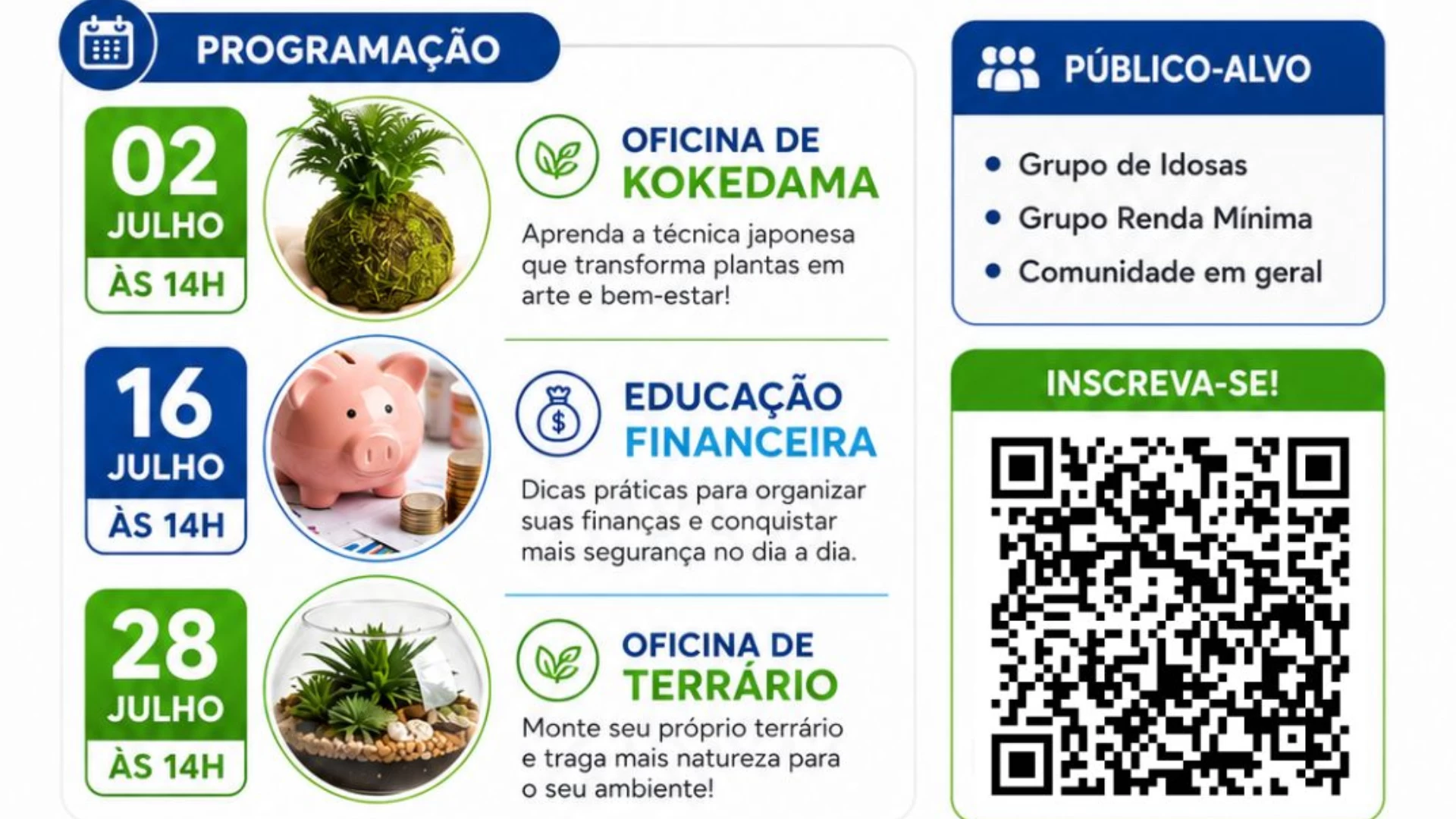 Oficina de Terrário